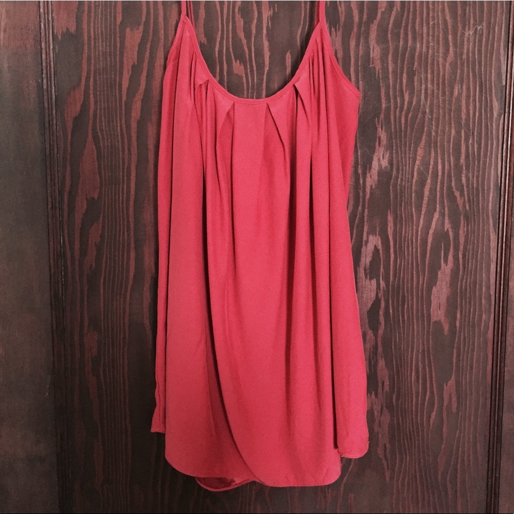 Washed silk top S
